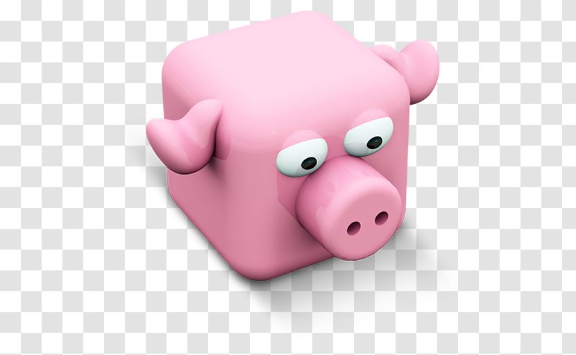 Pink Pig Like Mammal Snout - Piggy Transparent PNG