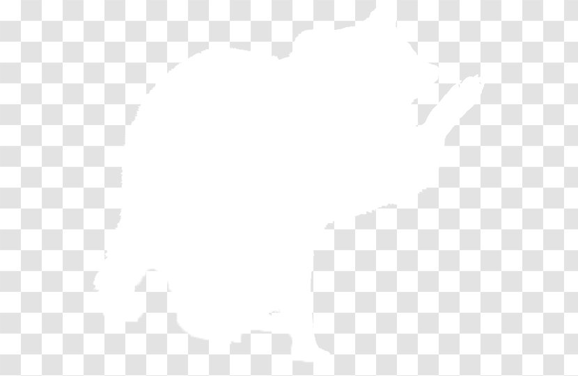Mammal White Silhouette Desktop Wallpaper Transparent PNG