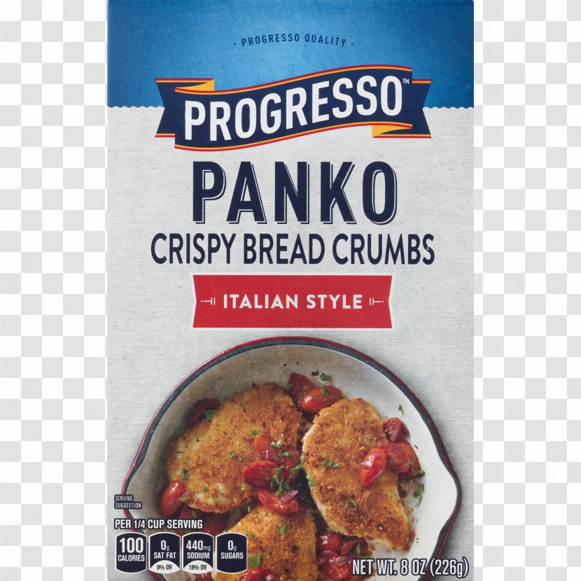 Panko Italian Cuisine Japanese Bread Crumbs Stuffing - Cooking Transparent PNG