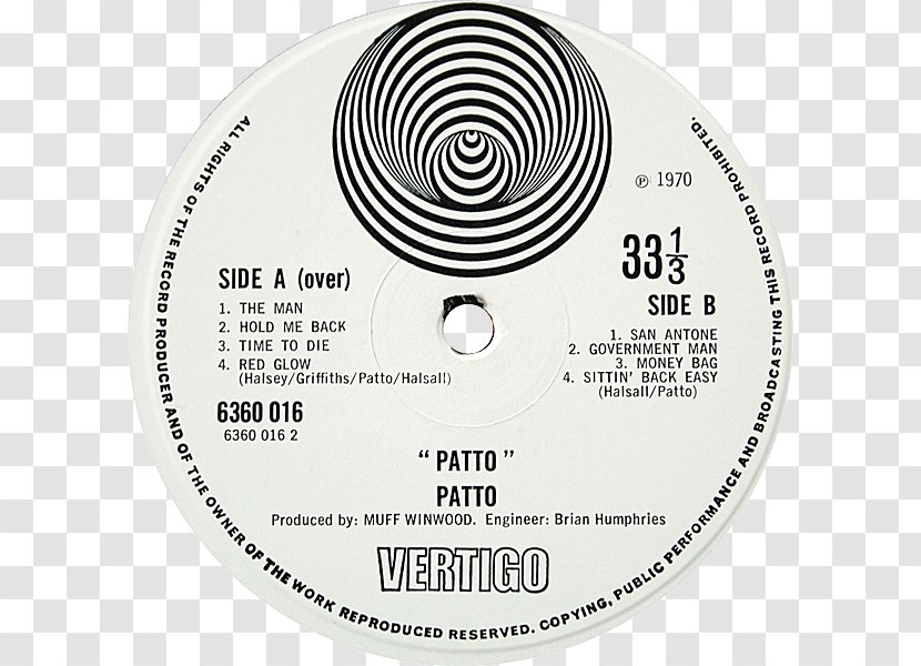 Compact Disc Black Sabbath Phonograph Record Paranoid Vertigo Records - Single - Brand Transparent PNG