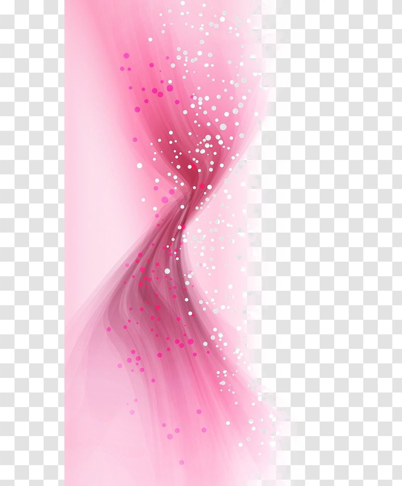 Pink Around Android Illustration - Dress - Color Lines Transparent PNG