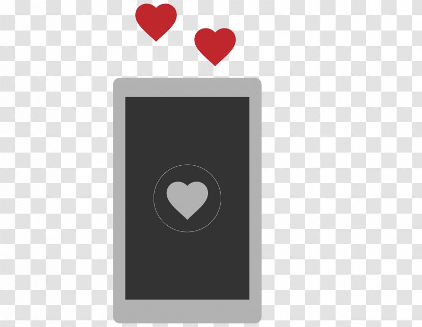 Love Telephone Vecteur - Rectangle - Mobile Phone Transparent PNG