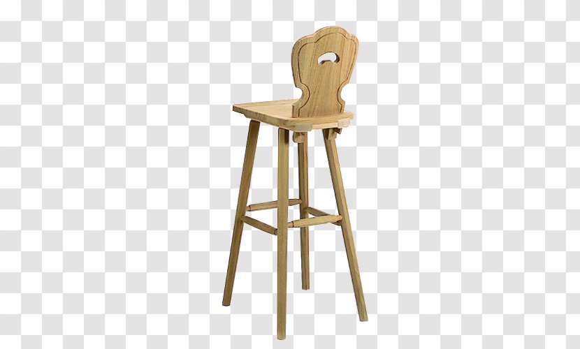Bar Stool Chair Wood - Seat - Country Western Transparent PNG