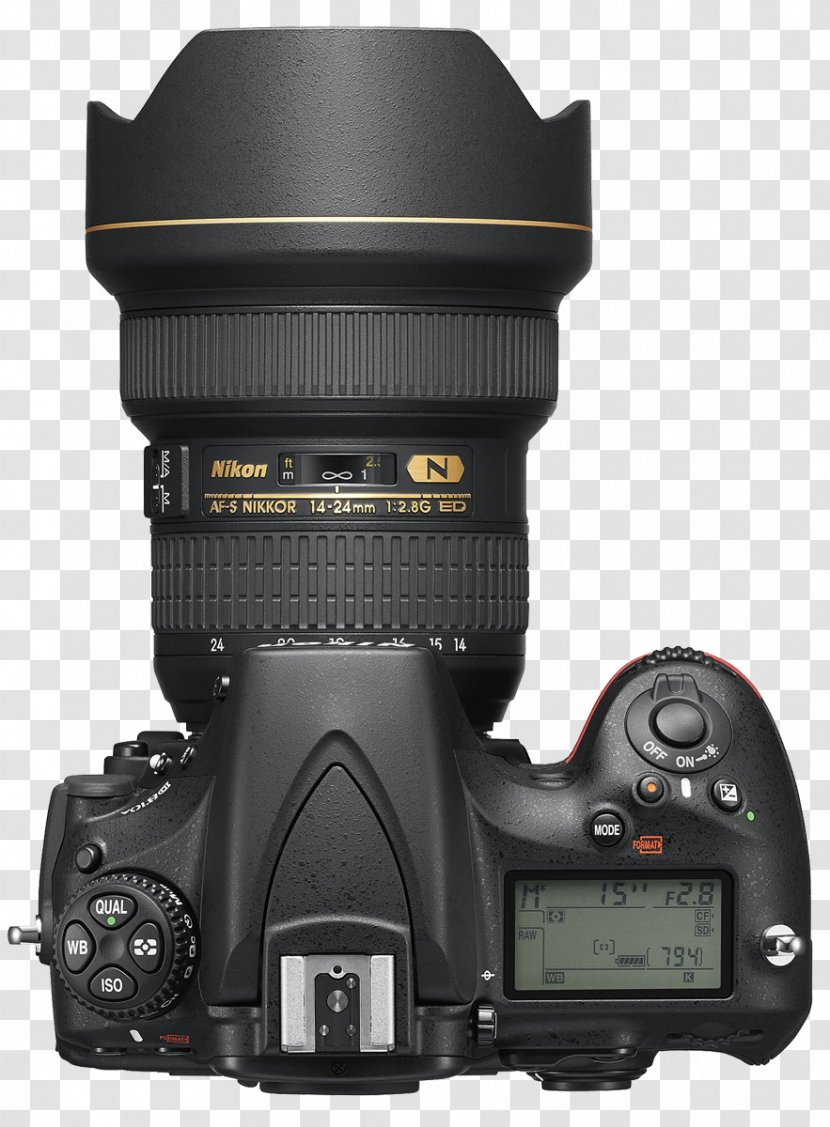 Full-frame Digital SLR Nikon AF-S Nikkor 24-120mm F/4G ED VR Camera - Fullframe Slr Transparent PNG