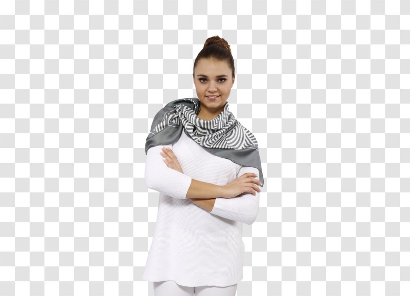 Scarf Sleeve T-shirt Silk Shoulder - Gift - Square Dance Transparent PNG