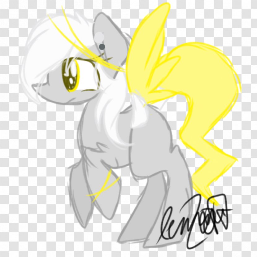 Pony Drawing Line Art Clip - Cartoon - Steed Transparent PNG
