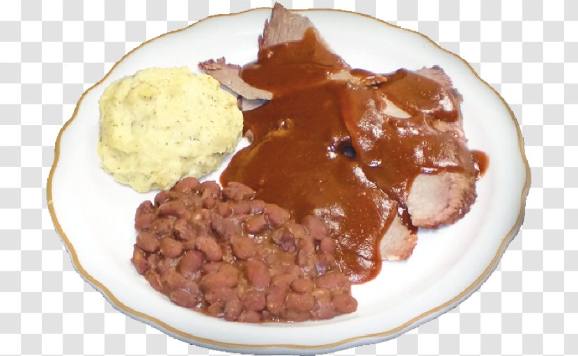 Fish And Chips Gravy Sauerbraten Brown Sauce German Cuisine - Lunch Transparent PNG