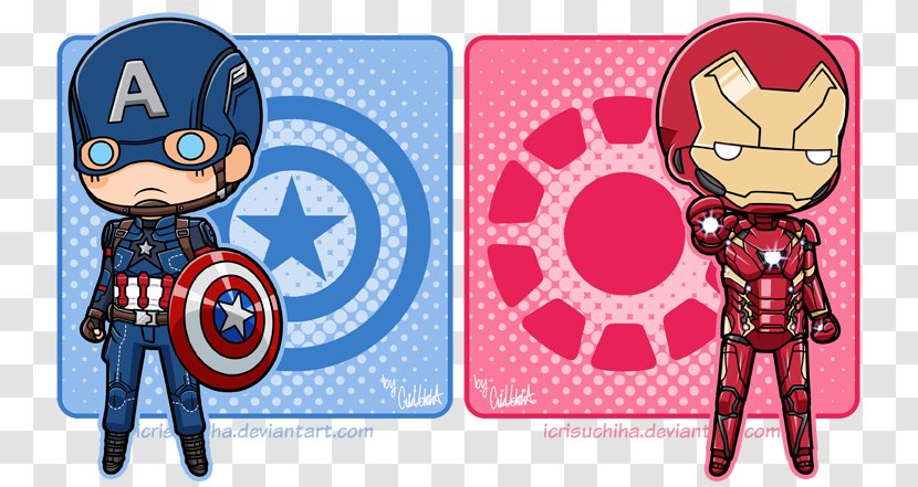 Illustration United States Of America Cartoon Superhero Design - Captain Iron Man Transparent PNG