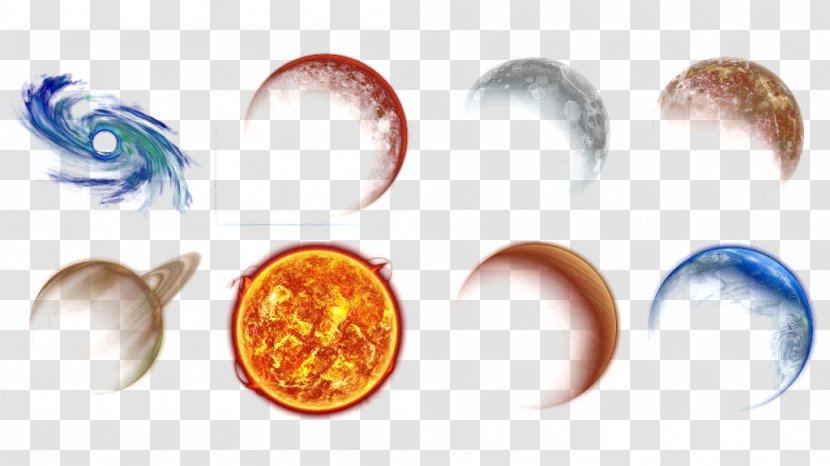 Planet Solar System Mars - Heart - Planets Transparent PNG