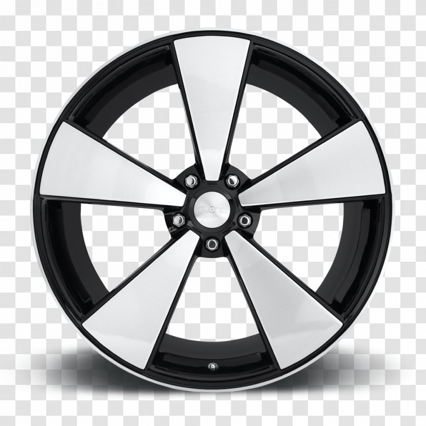 Alloy Wheel VV Rozenburg Tire NSVV - Black - Automotive Design Transparent PNG