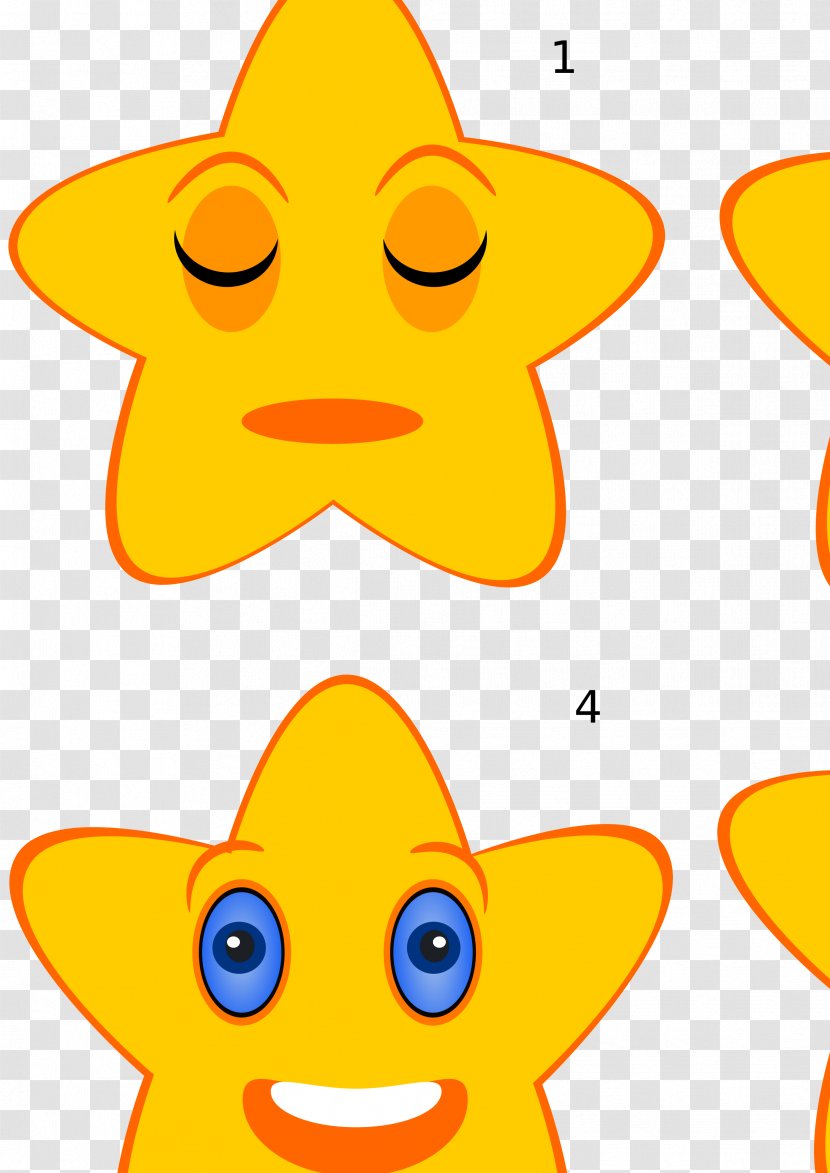 Animation Star Clip Art - Wing - Sleeping Cliparts Transparent PNG