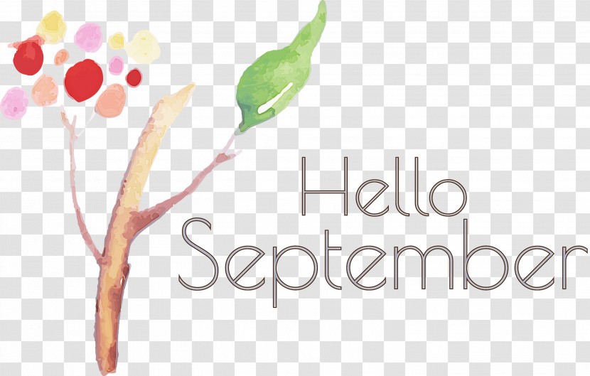 Hello September September Transparent PNG