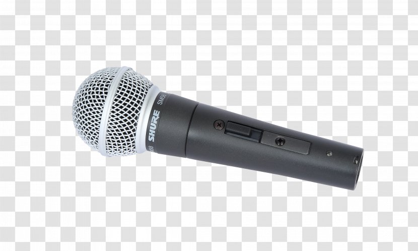 Microphone Audio Shure SM58 Condensatormicrofoon Cardioid - Equipment Transparent PNG