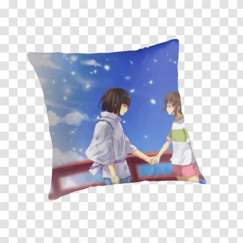 Cushion Throw Pillows Material - Spirited Away Transparent PNG