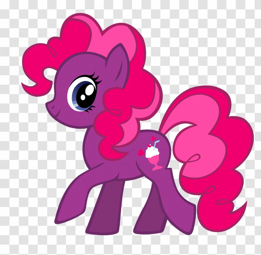 Pinkie Pie Applejack My Little Pony Rarity - Watercolor Transparent PNG