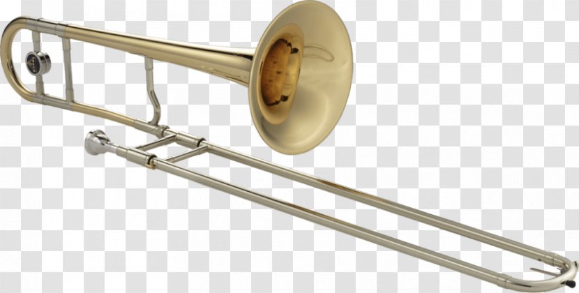 Trombone Brass Instruments Image Clip Art - Heart Transparent PNG
