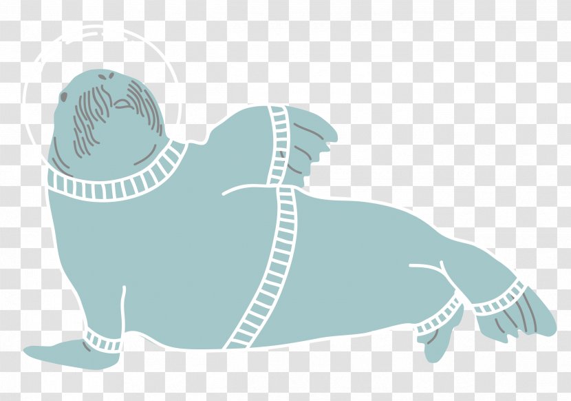 Little Penguin Blue - Heart Transparent PNG