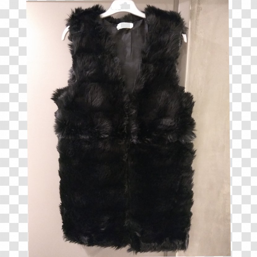 Fur Gilets Black M - Vest - Madonna Transparent PNG