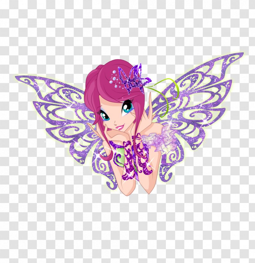 Tecna Butterflix Fan Art Character YouTube - Butterfly - Wings Transparent PNG