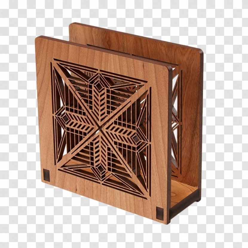 Hardwood Furniture Product Design - Wood - Napkin Holder Transparent PNG