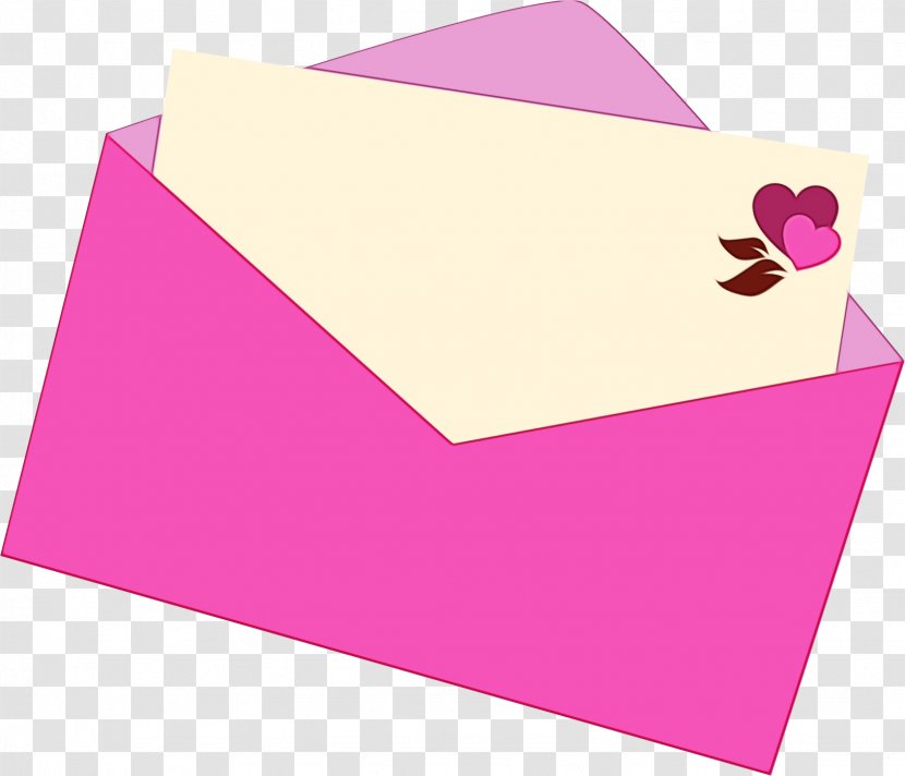 Post-it Note - Envelope - Postit Heart Transparent PNG