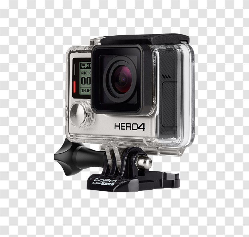 GoPro HERO4 Black Edition Camera HERO6 - Gopro Hero4 Silver Transparent PNG