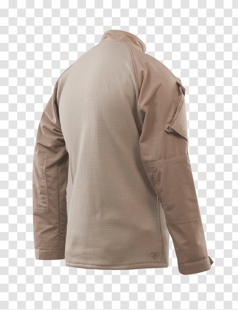 TRU-SPEC Sleeve Army Combat Shirt Jacket Uniform - Zipper Transparent PNG