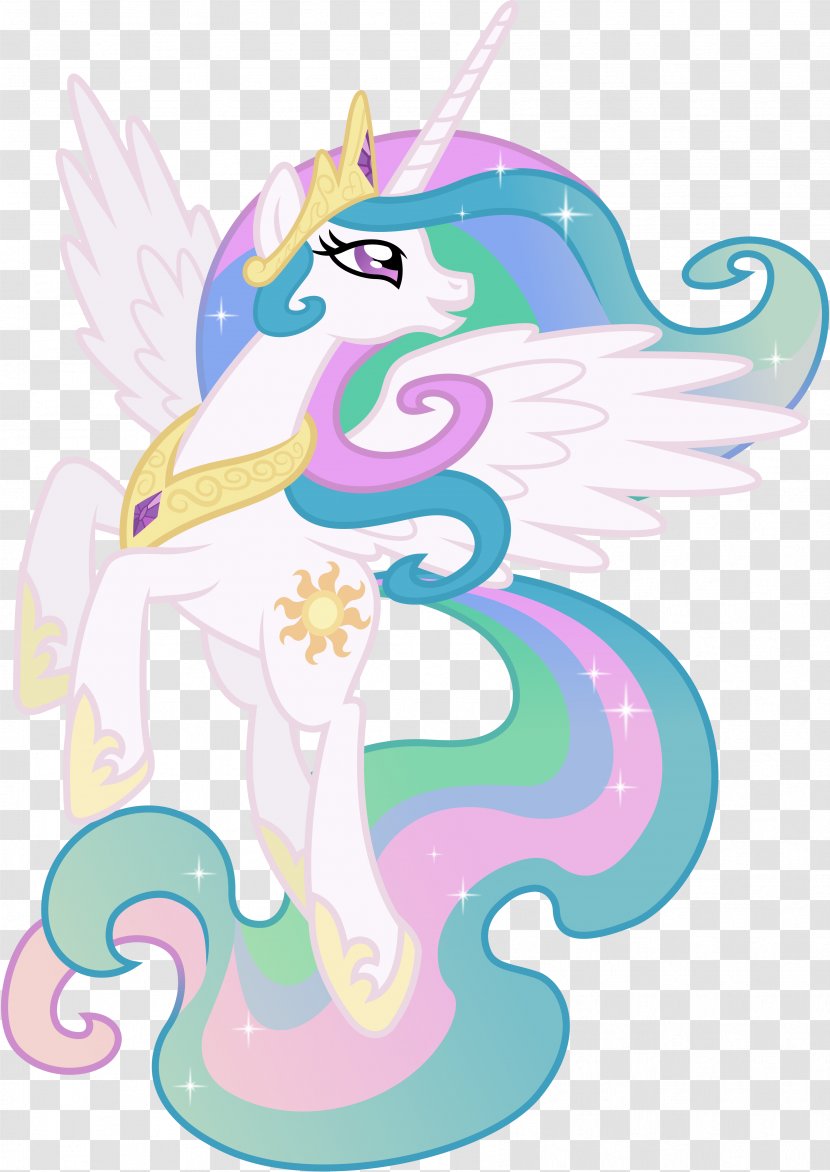 Pony Princess Celestia Luna Twilight Sparkle DeviantArt - Fairy - A Beautiful Unicorn Transparent PNG
