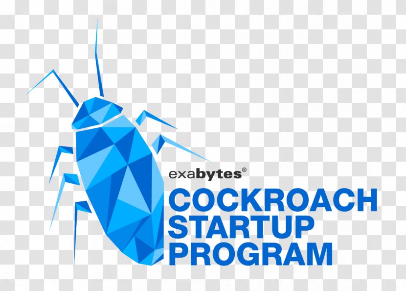Cockroach Brand Logo Infographic Startup Company - Roach Transparent PNG