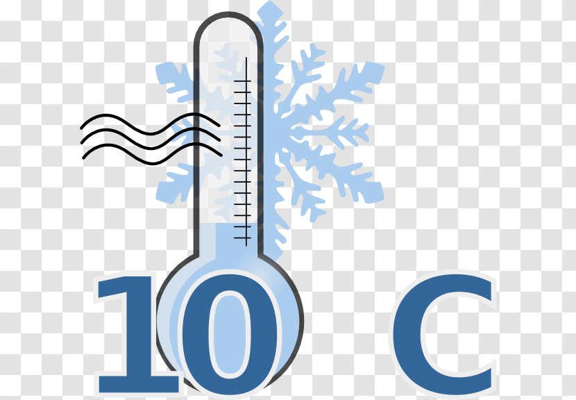 Temperature Cold Thermometer Snow Clip Art - Hazard Transparent PNG