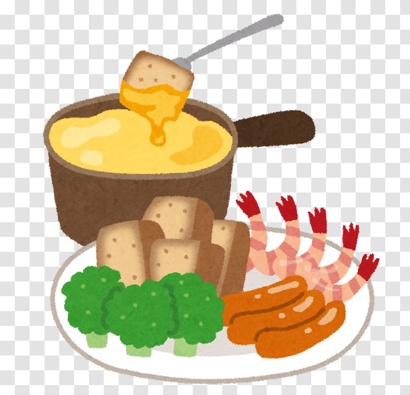 Swiss Cheese Fondue Cuisine Nabemono Pizza - Lunch Transparent PNG
