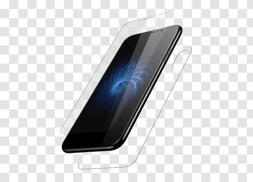 Smartphone IPhone X Toughened Glass Screen Protectors - Transparency And Translucency Transparent PNG