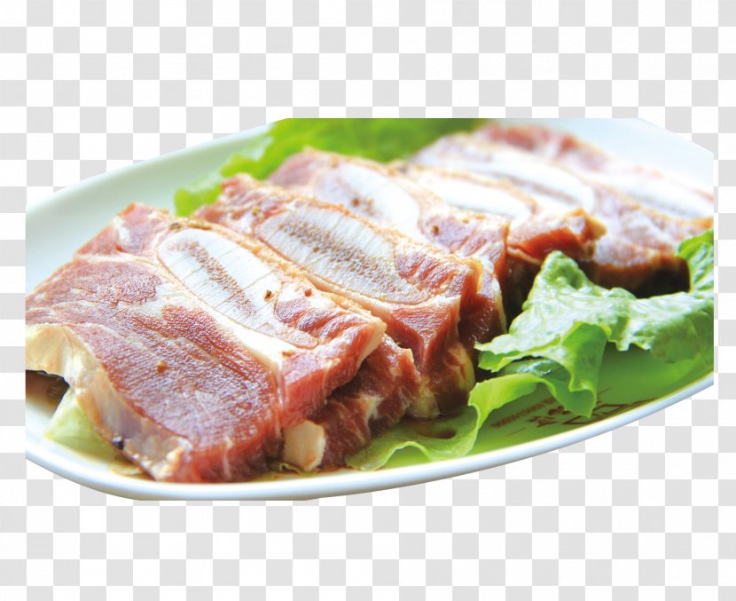 Ribs Steak Au Poivre Pepper Black Meat Chop - Back Bacon - Rib Transparent PNG
