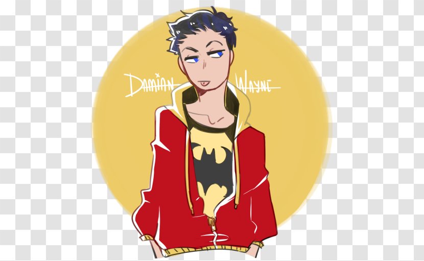 Damian Wayne Batman Catwoman Robin Joker - Watercolor Transparent PNG