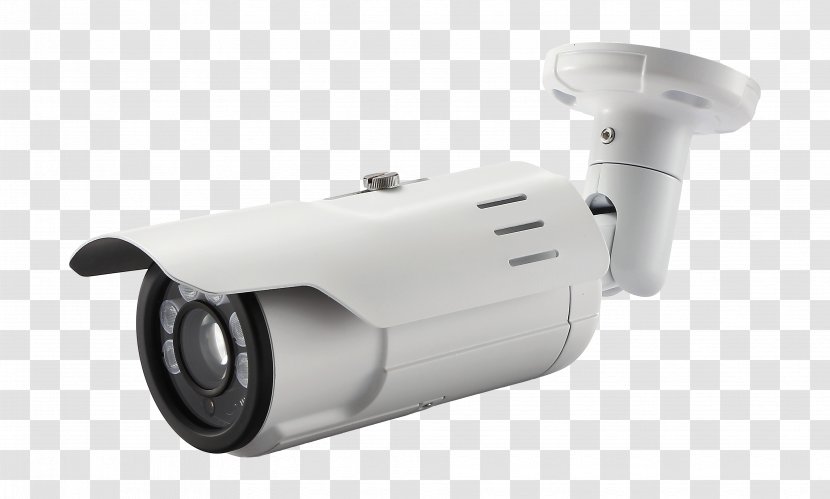 Closed-circuit Television Analog High Definition Security IP Camera Surveillance - Zoom Lens - Bullet Transparent PNG
