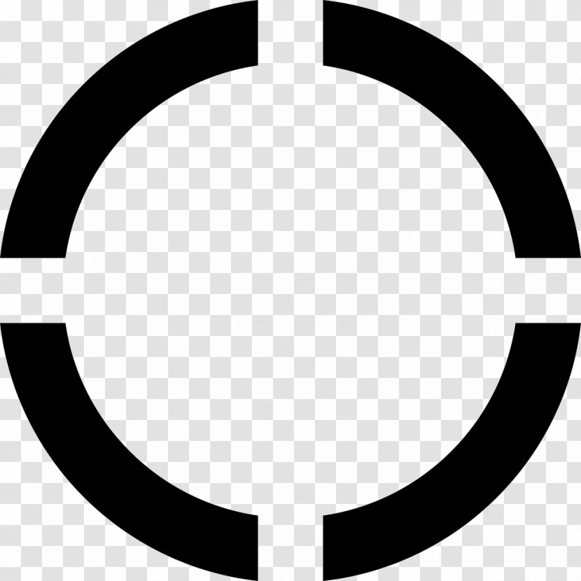 Black And White Clip Art - Area - Circle Transparent PNG