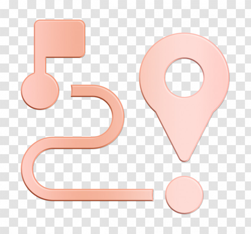 Location Icon Route Icon Track Icon Transparent PNG