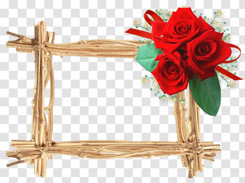 Picture Frames Valentine's Day - Cross - Rose Frame Transparent PNG
