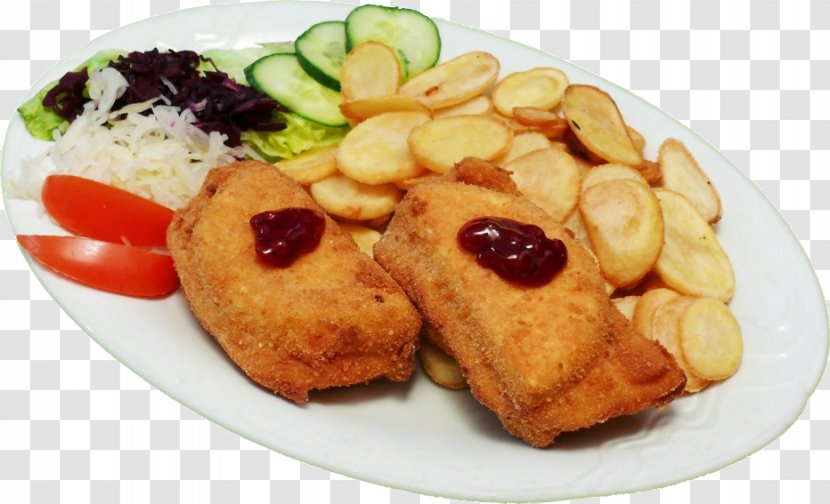 Full Breakfast Schnitzel Fast Food Cuisine Of The United States - Kids Meal Transparent PNG