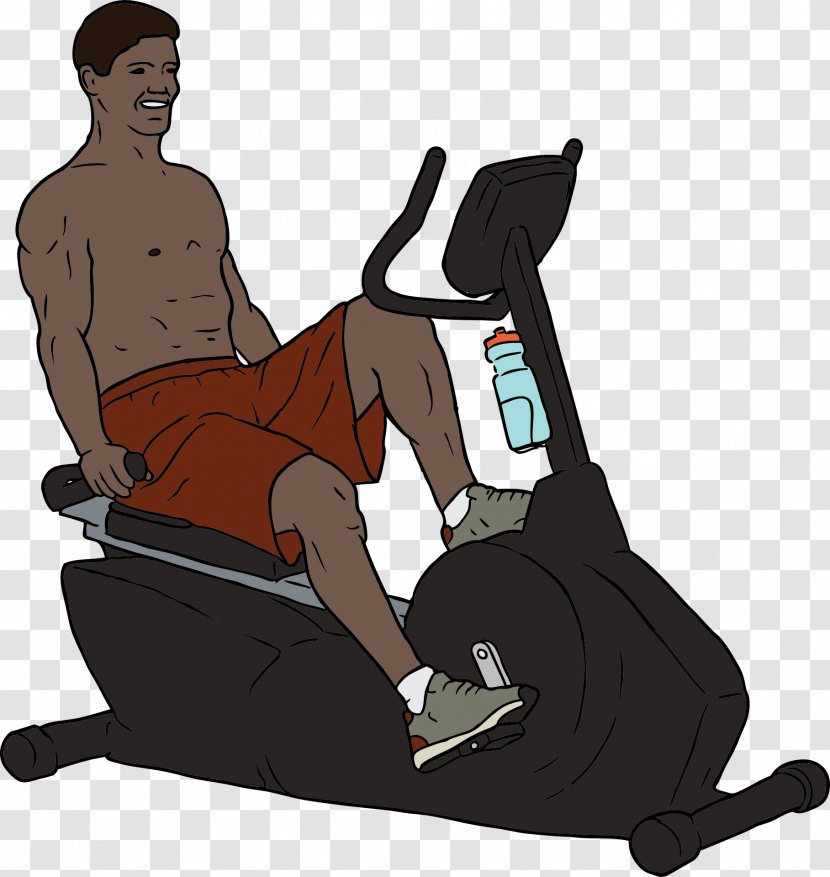 Exercise Bikes Physical Fitness Clip Art - Equipment - Obesity Transparent PNG