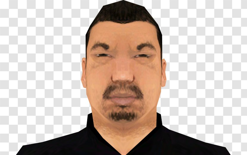 Grand Theft Auto: San Andreas Moustache Triad Face Beard - Characters Transparent PNG