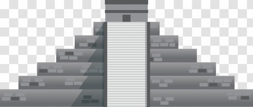 Building Architecture - Black And White - Ladder Vector Transparent PNG