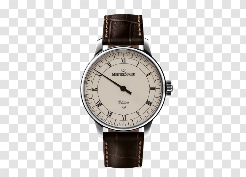 MeisterSinger Automatic Watch Strap Sellita - Einzeigeruhr Transparent PNG