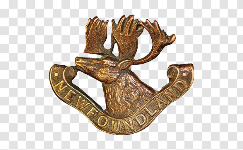 Royal Newfoundland Regiment Museum Beaumont-Hamel Memorial Reindeer - Bronze Transparent PNG