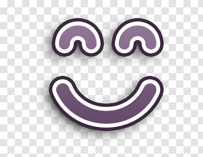 Interface Icon Smile Icon Emoticon Square Smiling Face With Closed Eyes Icon Transparent PNG