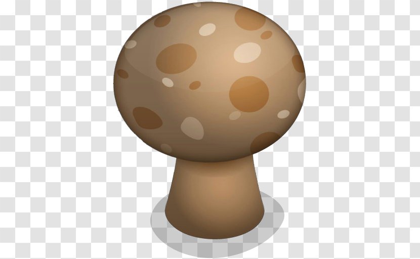 Edible Mushroom Common - Beige Transparent PNG