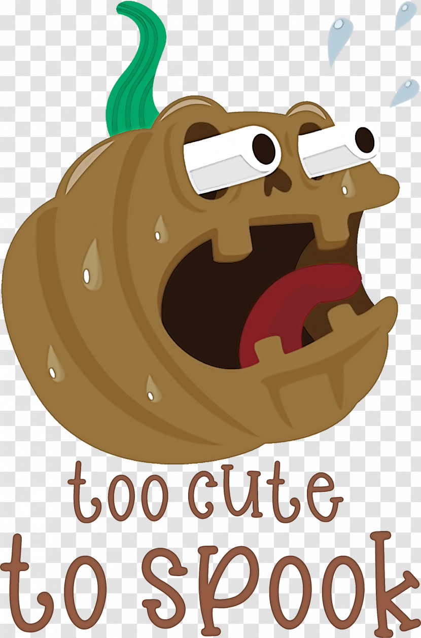 Halloween Too Cute To Spook Spook Transparent PNG