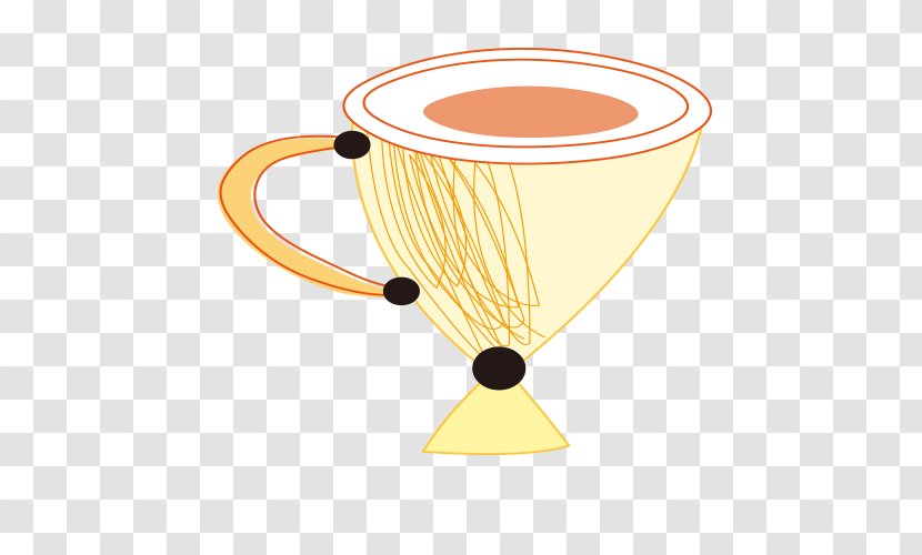 Coffee Cup Cafe Trophy - Tableware Transparent PNG