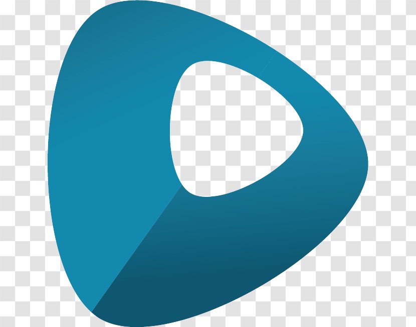Logo Line Font - Azure Transparent PNG