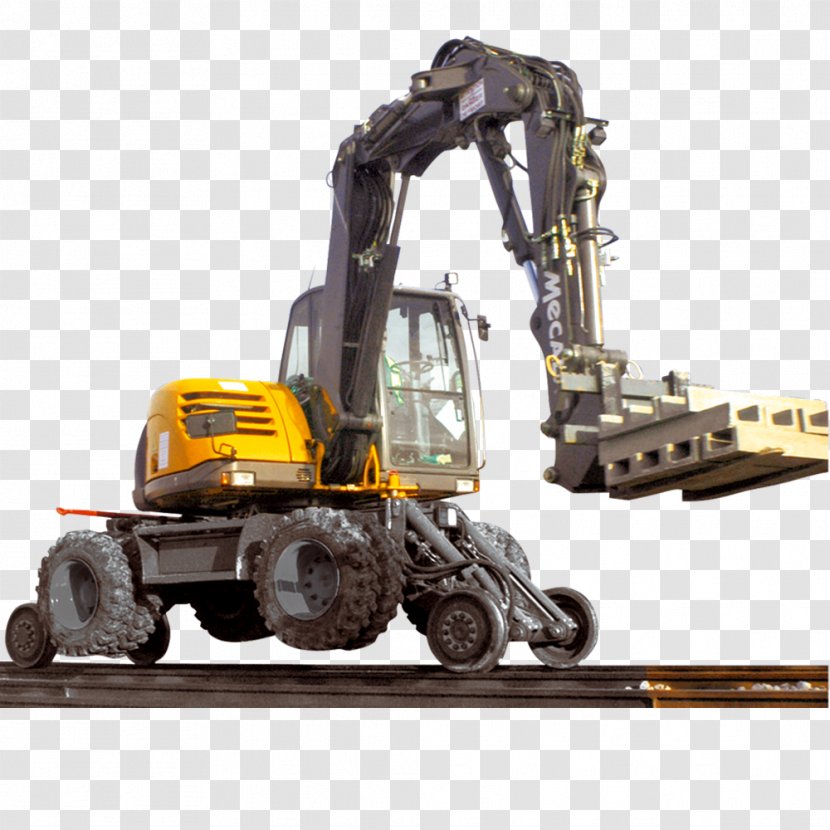 Groupe MECALAC S.A. Company Machine Excavator Bulldozer - Vehicle - Road Train Transparent PNG